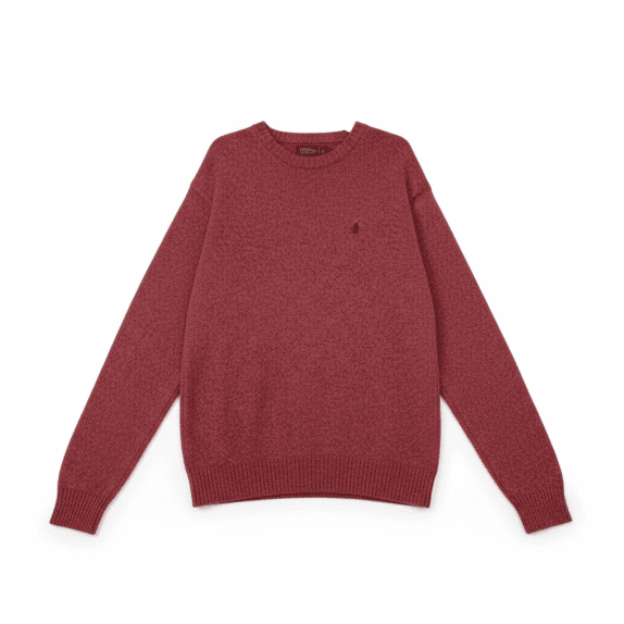 VINTAGE Marlboro Classics Πουλόβερ XL | Κόκκινο Μελανζέ | Crewneck